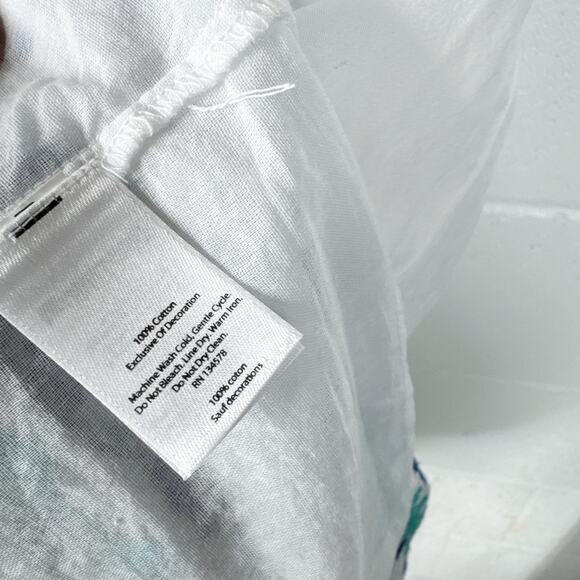 Vineyard Vines Embroidered White Cotton‎ Dress - Picture 9 of 9